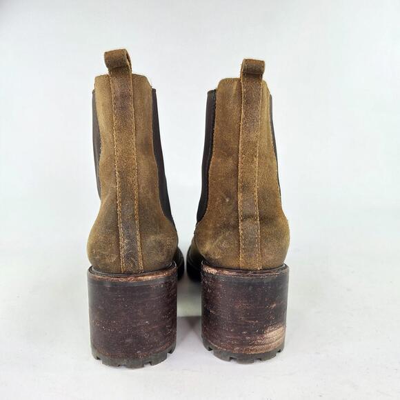 Thursday Women's Everyday Knockout Chelsea Boot US 9.5 Sude Block Heel Boots - Picture 5 of 15